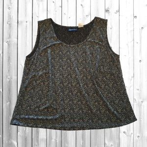 Melissa Harper Multicolor Plus Size Tank 22W